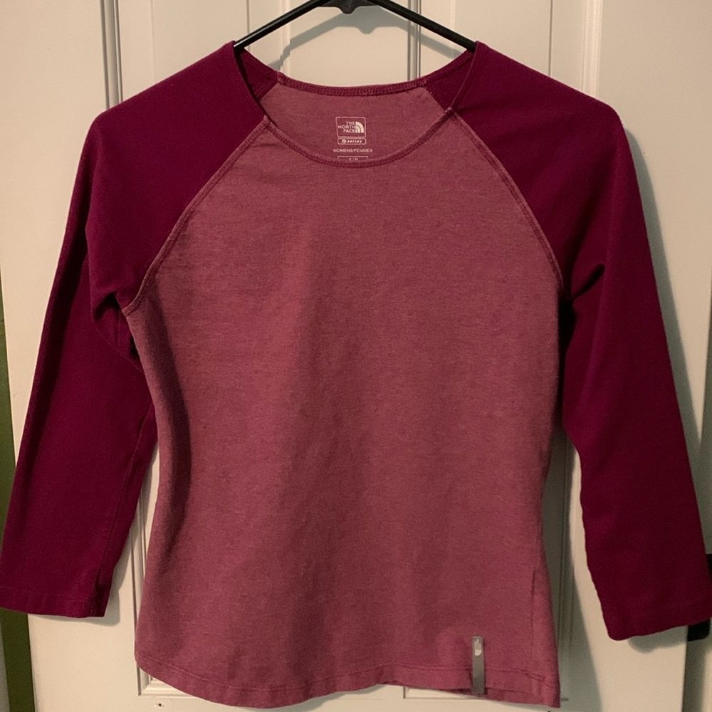The North Face quarter sleeve shirt